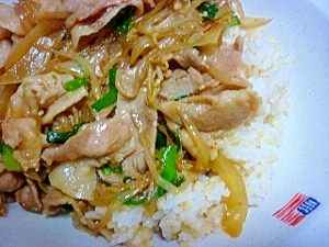 豚スタミナ丼